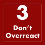 Don't Overreact to Strengthen Your Online Reputation