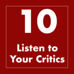Listen to Your Critics to Strengthen Your Online Reputation